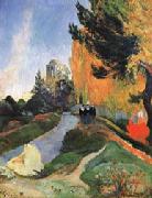 The Alysamps Paul Gauguin